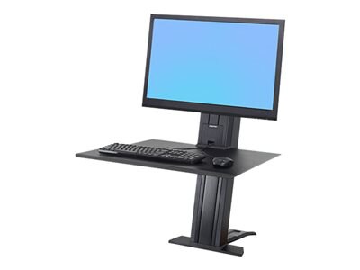 Ergotron® WorkFit-SR 33-415-085 24 Single Monitor Sit-Stand Desktop Workstation