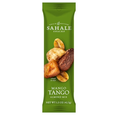 Sahale® Mango Tango Almond Mix, 1.5 oz. Bags, 18/Carton (SMU00359)