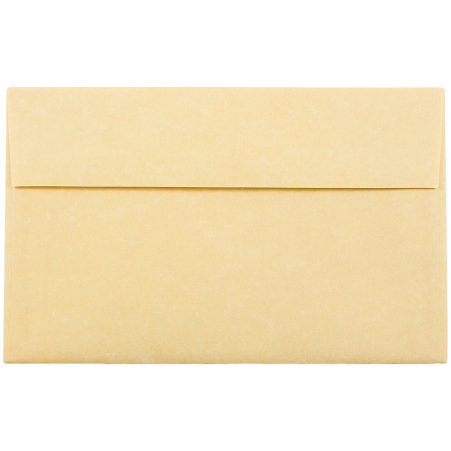JAM Paper A10 Parchment Invitation Envelopes, 6 x 9.5, Antique Gold Recycled, 50/Pack (12514I)