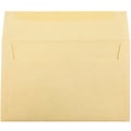 JAM Paper A10 Parchment Invitation Envelopes, 6 x 9.5, Antique Gold Recycled, 50/Pack (12514I)