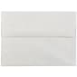 JAM Paper A6 Parchment Invitation Envelopes, 4.75 x 6.5, Pewter Grey Recycled, 50/Pack (35170I)