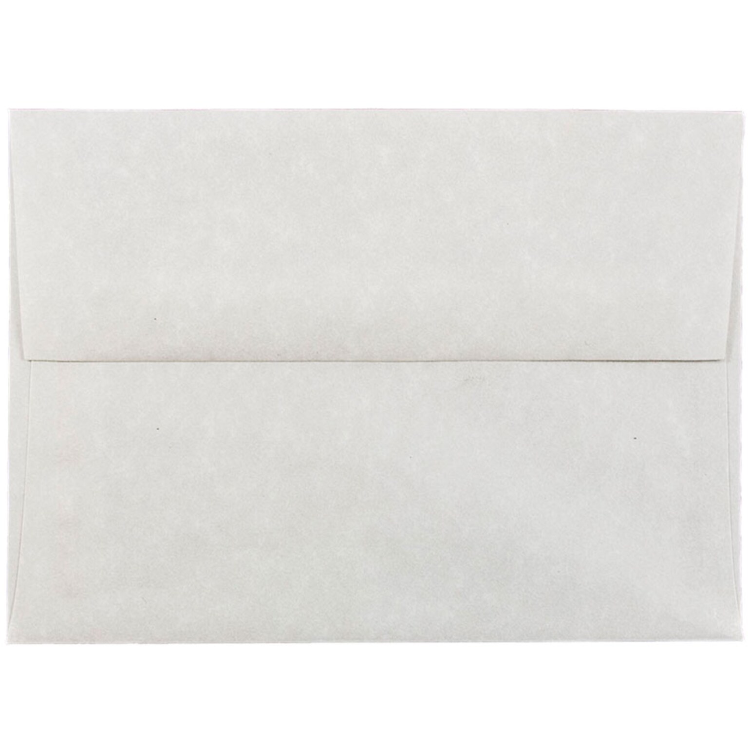 JAM Paper A6 Parchment Invitation Envelopes, 4.75 x 6.5, Pewter Grey Recycled, 25/Pack (35170)