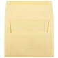 JAM Paper® A2 Parchment Invitation Envelopes, 4.375 x 5.75, Antique Gold Recycled, Bulk 1000/Carton (55574B)