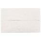 JAM Paper A10 Parchment Invitation Envelopes, 6" x 9".5", Pewter Grey Recycled, 25/Pack (57156)