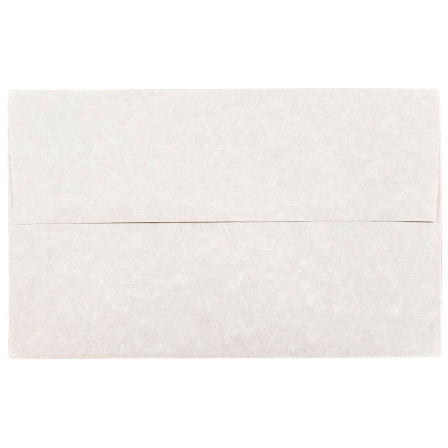 JAM Paper A10 Parchment Invitation Envelopes, 6 x 9.5, Pewter Grey Recycled, 50/Pack (57156I)