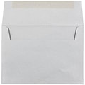 JAM Paper® A7 Passport Invitation Envelopes, 5.25 x 7.25, Granite Silver Recycled, Bulk 250/Box (718
