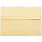 JAM Paper A7 Parchment Invitation Envelopes, 5.25 x 7.25, Antique Gold Recycled, 50/Pack (78758I)