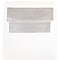 JAM Paper A6 Foil Lined Invitation Envelopes, 4.75 x 6.5, White with Silver Foil, Bulk 250/Box (8292