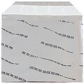 JAM Paper® 5 x 6.125 Booklet Foil Envelopes with Self-Adhesive Closure, Silver Film Design, 100/Pack (01323265B)