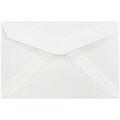 JAM Paper 3Drug Translucent Vellum Mini Envelopes, 2.3125 x 3.625, Platinum Silver, 25/Pack (1591564