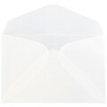 JAM Paper 3Drug Translucent Vellum Mini Envelopes, 2.3125 x 3.625, Platinum Silver, 25/Pack (1591564