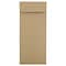 JAM Paper Open End #10 Currency Envelope, 4 1/8 x 9 1/2, Brown Kraft Paper Bag, 500/Pack (3965615H