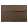 JAM Paper® A9 Invitation Envelopes, 5.75 x 8.75, Chocolate Brown Recycled, Bulk 1000/Carton (32311328B)