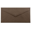 JAM Paper® Monarch Envelopes, 3.875 x 7.5, Chocolate Brown Recycled, Bulk 500/Box (34097602H)