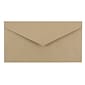 JAM Paper Monarch Open End Invitation Envelope, 3 7/8" x 7 1/2", Brown Kraft, 50/Pack (36317567I)