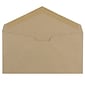 JAM Paper Monarch Open End Invitation Envelope, 3 7/8" x 7 1/2", Brown Kraft, 50/Pack (36317567I)