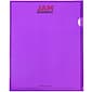 JAM Paper® Plastic Sleeves, 9" x 12", Purple, Dozen (38OSPU)