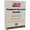 JAM Paper® Recycled Cardstock, 8.5 x 11, 80lb Granite Grey, 250/box (881715B)
