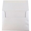 JAM Paper A2 Metallic Invitation Envelopes, 4.375 x 5.75, Stardream Silver, 50/Pack (GCST609I)