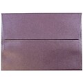 JAM Paper® A6 Metallic Invitation Envelopes, 4.75 x 6.5, Stardream Ruby Purple, 25/Pack (GCST654)