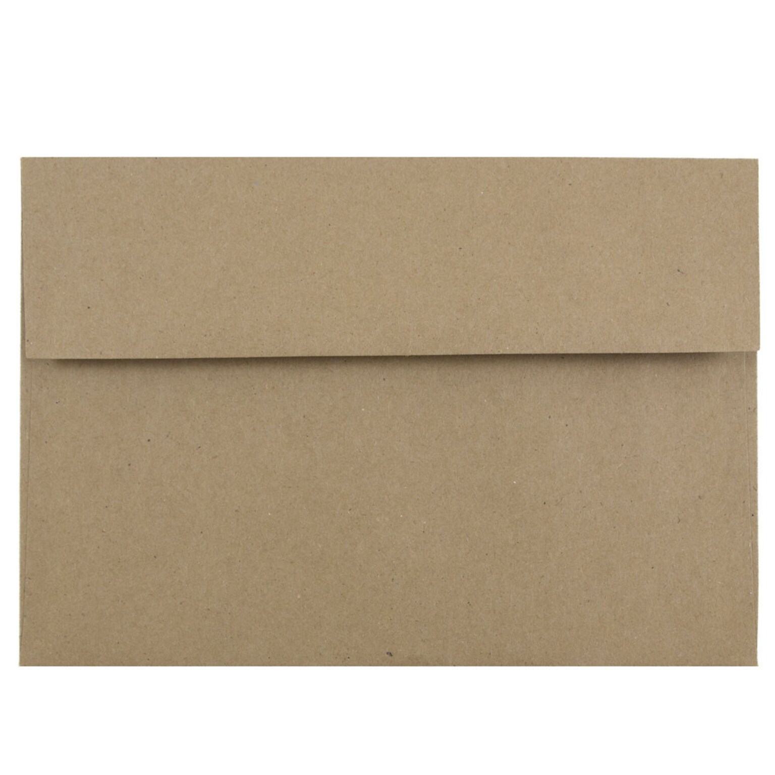 JAM Paper Kraft A8 Invitation Envelopes, 5.5 x 8.125, Brown Kraft Paper Bag, 25/Pack (LEKR750)