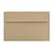 JAM Paper A10 Invitation Envelopes, 6 x 9.5, Brown Kraft Paper Bag, 25/Pack (LEKR850)