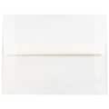 JAM Paper A2 Translucent Vellum Invitation Envelopes, 4.375 x 5.75, Platinum Silver, 25/Pack (PACV61