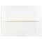 JAM Paper A2 Translucent Vellum Invitation Envelopes, 4.375 x 5.75, Platinum Silver, 25/Pack (PACV61