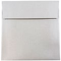 JAM Paper® 6 x 6 Square Metallic Invitation Envelopes, Stardream Silver, Bulk 250/Box (V018307H)