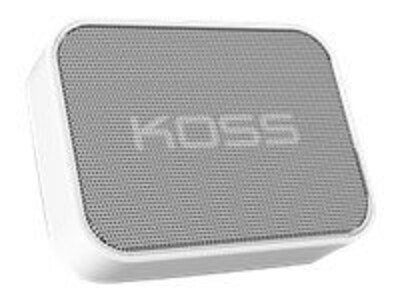Koss BTS1 Bluetooth Speaker, White