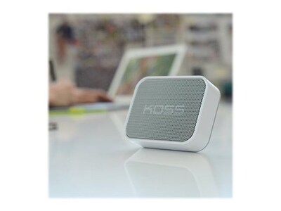 Koss BTS1 Bluetooth Speaker, White