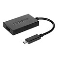 Lenovo® 4X90K86567 USB to HDMI Plus Power Adapter, Black