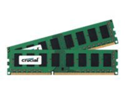 Crucial™ CT2K51264BD186DJ 8GB (2 x 4GB) DDR3 SDRAM UDIMM DDR3L-1866/PC3-14900 Desktop/Laptop RAM Module