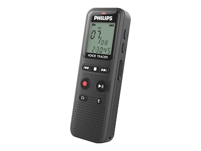 Philips DVT1150 4GB Voice Tracer Audio Recorder, Black