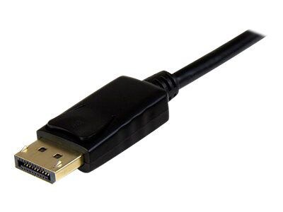 StarTech.com® DP2HDMM3MB 3 m DisplayPort to HDMI Adapter Cable, Black