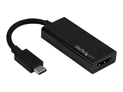 StarTech.com® CDP2HD4K60 USB C to HDMI Adapter, Black