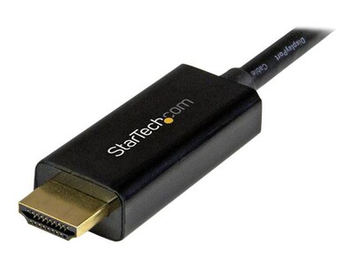 StarTech.com® MDP2HDMM3MB 3 m Mini DisplayPort to HDMI Adapter Cable, Black