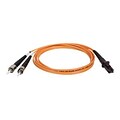 Tripp Lite N308-05M 5 m MTRJ to ST Male/Male Duplex Fiber Optic Patch Cable, Orange