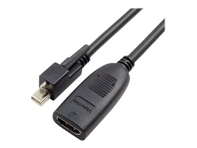 VisionTek® 900856 Mini DisplayPort to HDMI 2.0 Active Adapter, Black