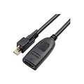 VisionTek® 900856 Mini DisplayPort to HDMI 2.0 Active Adapter, Black