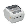 Zebra® Monochrome Direct Thermal Label Printer, 203 dpi, Gray (GK4H-202210-000)