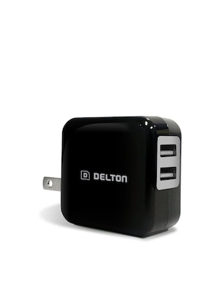 Delton 2.1 AMP Dual Port USB Home Charger  (DH2USB2A)
