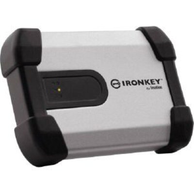 DataLocker 2TB 5 Gbps External Hard Drive, Black & Silver (MXKB1B002T5001FIPS-B)