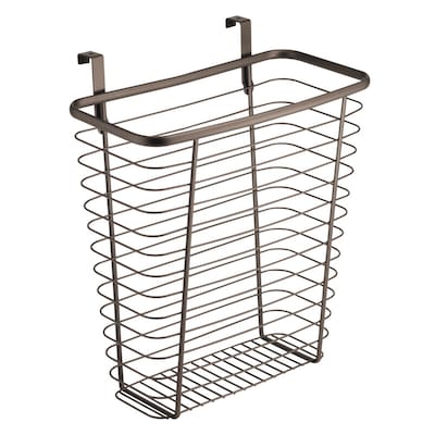 Axis Over the Cabinet Wastebasket Trash Can or Storage Basket for Kitchen - Bronze (56771)