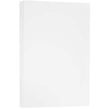 JAM Paper Strathmore 88 lb. Cardstock Paper, 11 x 17, Bright White, 50 Sheets/Pack (41747390)