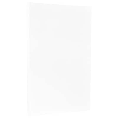 JAM Paper® Ledger Strathmore 24lb Paper, 11 x 17 Tabloid, Bright White Wove, 500 Sheets/Ream (517470