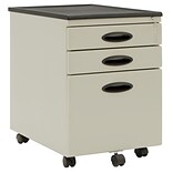 Calico Designs 3-Drawer Vertical File Cabinet, Locking, Putty, Letter/Legal, 22D (51104BOX)