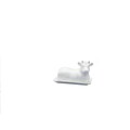 Honey Can Do Porcelain Cow Shaped Butter Dish (8038)