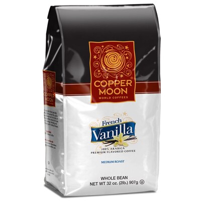 Copper Moon French Vanilla  2 lb. Whole Bean Coffee, Medium Roast (260162-BAG)