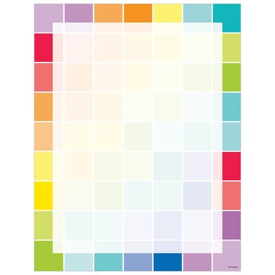 Creative Teaching Press Painted Palette Computer Paper, 50 Sheets Per Package (CTP7100)